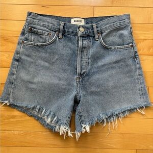Agolde Reese denim cut-off shorts - size 26
